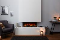 Электроочаг British Fires New Forest 870 с керамическими дровами