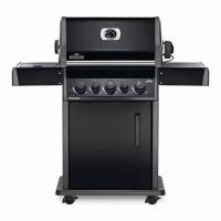 Газовый гриль Rogue 425 RSB (черный, с конфоркой и вертелом)