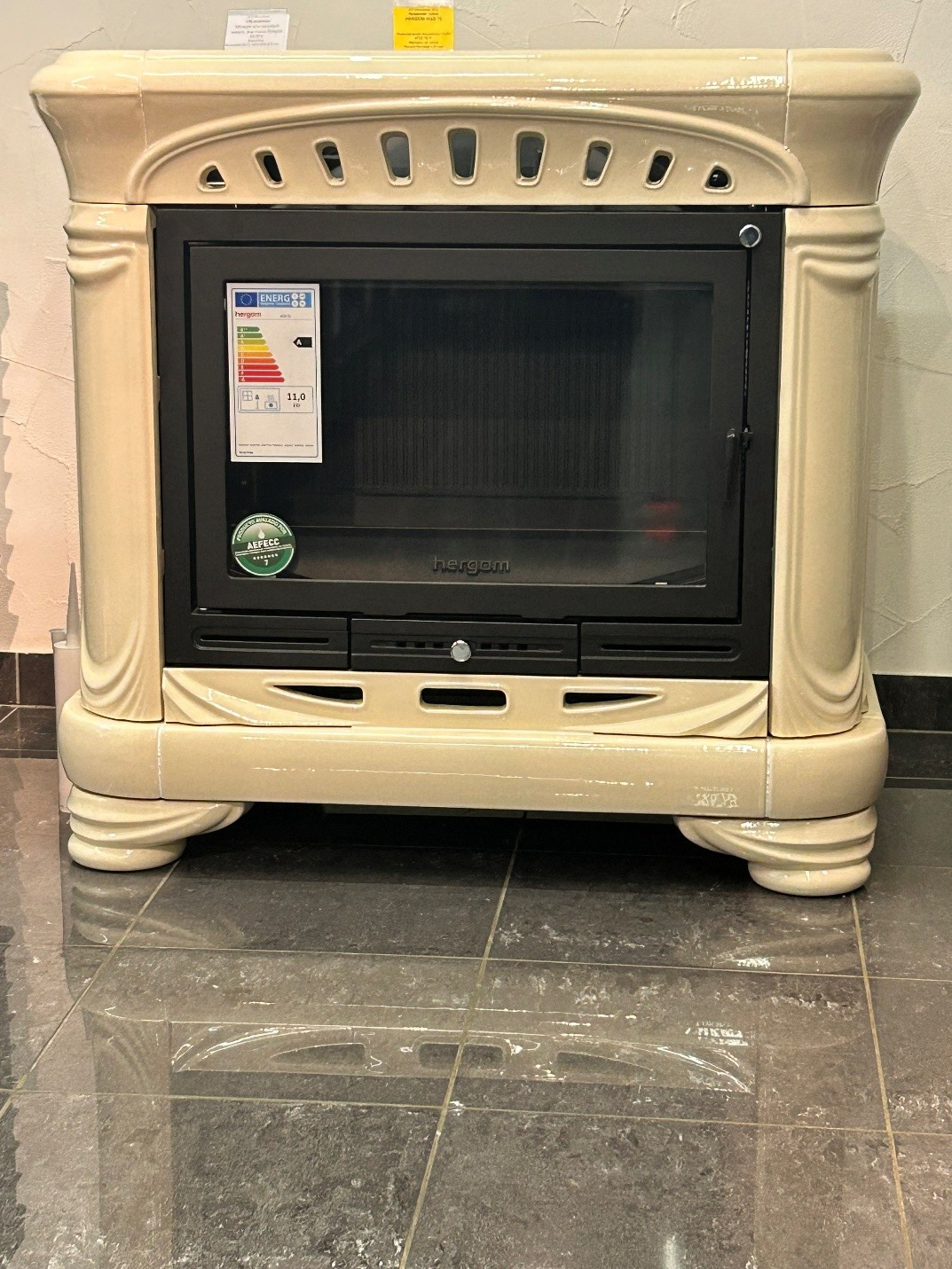 Новый шикарный комплект с чугунной топкой