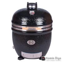 Гриль Monolith LeCHEF BBQ GURU PRO - чёрный + три керамические ножки + комплектуающие