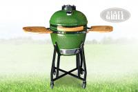 картинка Керамический гриль-барбекю Start grill-18 зеленый от интернет-магазина Европейские камины