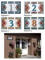 картинка Керамический номер дома от интернет-магазина Европейские камины