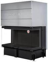 ДЕЛЬТА 1200РB три стекла принтинг подовое горение черный шамот ДЕЛЬТА 1200РB три стекла принтинг подовое горение черный шамот