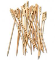 Шпажки бамбуковые (Bamboo Skewers Logo), 25 шт./уп.