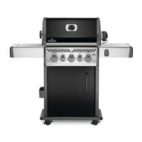 Газовый гриль Rogue 425 SE (черный, с ИК горелкой 3/3 и вертелом)