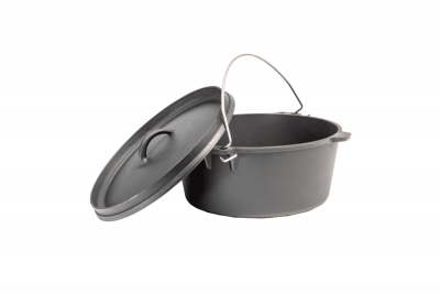  Green Kamado Духовка голландская (чугунная), крышка, для гриля kamado L/XL