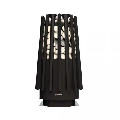 Печь дровяная для бани и сауны GRILL'D Cometa Vega 350 Short Window Max Pro дровяная
