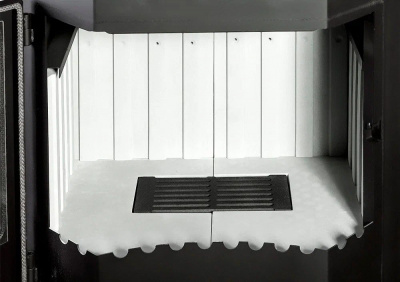 Печь Экокамин БАВАРИЯ ПРИЗМАТИК С ПЛИТОЙ 