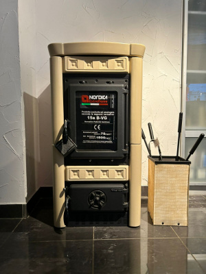 Печь GAIA Pergamena (Бежевый)