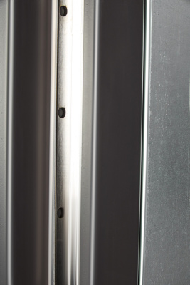 Каминная топка Экокамин ДЕЛЬТА 1200х800х450PB три стекла подовая черный шамот