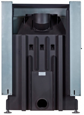 Каминная топка Экокамин ДЕЛЬТА 1000LР  два стекла левая принтинг подовое горение