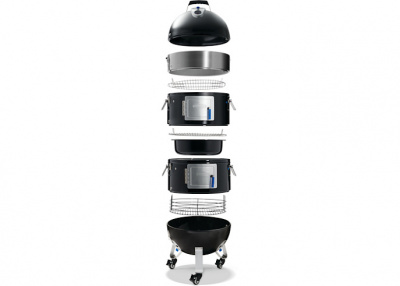 Угольный гриль NAPOLEON Гриль-смокер, Apollo 18"