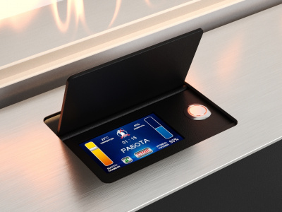 Биокамин LUX FIRE Биокамин автоматический Smart Flame 1700 RC INOX