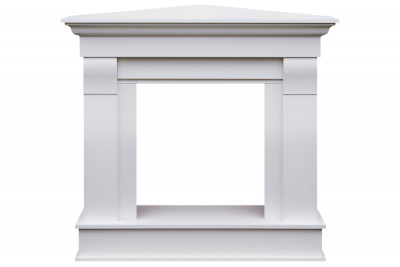 Портал для электрокамина ROYAL-FLAME Monaco угл. под очаги Vision 23 EF LED FX, Vision 23 3D LED FX, Emerald 23, белый