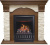 Портал для электрокамина REAL-FLAME DUBLIN LUX STD/EUG24 AO (DN)