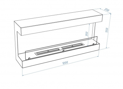 Биокамин Electrolux Биокамин BFP/W-120 View