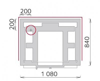 Дровяная печь TULIKIVI TLU2450/92