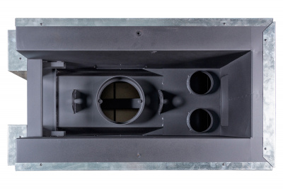 Каминная топка Экокамин Дельта 900 три стекла принтинг