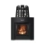 Печь дровяная для бани и сауны GRILL'D Cometa Vega 350 Window Max дровяная