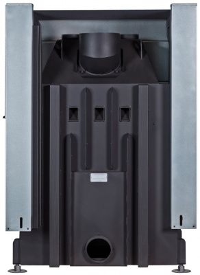 Каминная топка Экокамин ДЕЛЬТА 1000RРB  два стекла правая принтинг подовое горение черный шамот Каминная топка Экокамин ДЕЛЬТА 1000RРB  два стекла правая принтинг подовое горение черный шамот