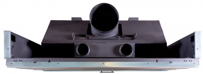 Каминная топка Экокамин ВЕГА 1600B черный шамот подовая