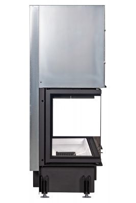 Каминная топка Экокамин Дельта 1000 три стекла принтинг