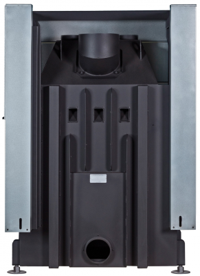 Каминная топка Экокамин ДЕЛЬТА 1000RР  два стекла правая принтинг подовое горение