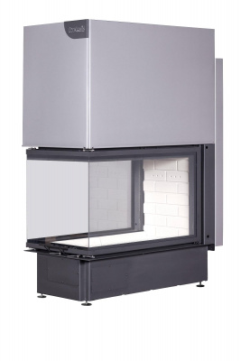 Каминная топка Экокамин Дельта 900 три стекла принтинг Каминная топка Экокамин Дельта 900 три стекла принтинг