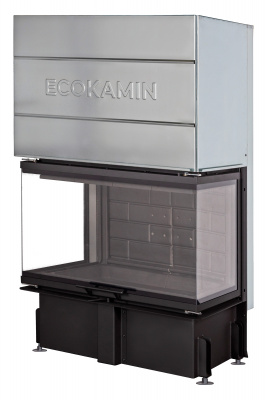 Дельта 800PВ три стекла принтинг подовое горение черный шамот Дельта 800PВ три стекла принтинг подовое горение черный шамот