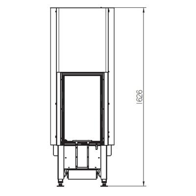 Каминная топка PALAZZETTI Sunny Fire 40 V