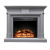 Портал для электрокамина ROYAL-FLAME Coventry Gray под очаги Jupiter FX New, Dioramic 28 LED FX, Symphony 2608 EU/ 2624-L