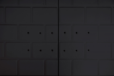 Каминная топка Экокамин ДЕЛЬТА 800LРВ  два стекла левая принтинг подовое горение черный шамот