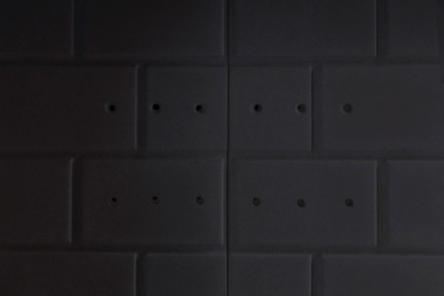 Каминная топка Экокамин Дельта 1000RB два стекла правая принтинг черный шамот 