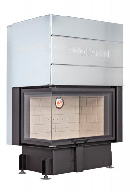 ДЕЛЬТА 800LР  два стекла левая принтинг подовое горение ДЕЛЬТА 800LР  два стекла левая принтинг подовое горение