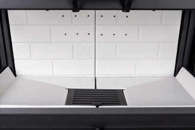 Каминная топка Экокамин Дельта 1000К три стекла