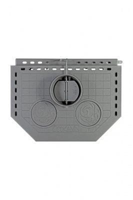 Печь Экокамин БАВАРИЯ ПРИЗМАТИК С ПЛИТОЙ 