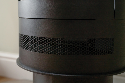 Электрический камин British Fires Трехсторонний с обогревом Ashurst Barrel Stove