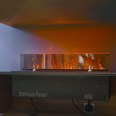 Schönes Feuer 3D FireLine 600 + Blue Effect Flame