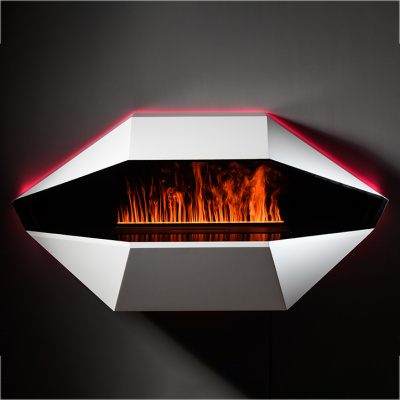 Портал для электрокамина Schönes Feuer NERO Design под очаг Schones Feuer 3D FireLine 600