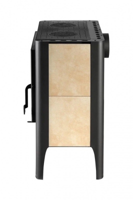 Печь Экокамин БАВАРИЯ ЭКО С ПЛИТОЙ две конфорки