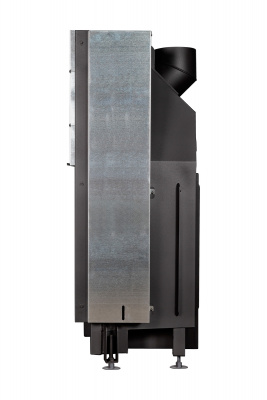 Каминная топка Экокамин ВЕГА 800 B принтинг черный шамот