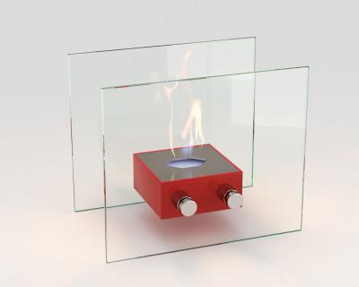 Биокамин LUX FIRE Биокамин настольный Токио S Красный