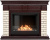 Биокамин Electrolux Каминокомплект биокамин Firelight BFP/P-2520, портал Bricks 25 камень бежевый, шпон темный дуб