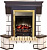 Встраиваемый электрокамин REAL-FLAME Stone corner STD/EUG AO (DN) с очагом  Fobos S Lux Br