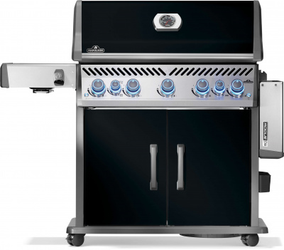 Газовый гриль NAPOLEON Rogue PRO-S 625 (черный, с ИК горелкой 3/3)