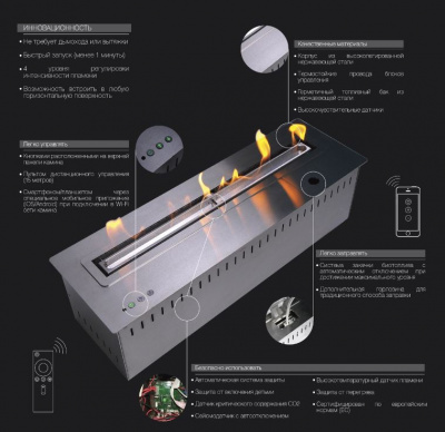 Биокамин Airtone Биокамин Airtone Andalle ATFP - 12К автоматический
