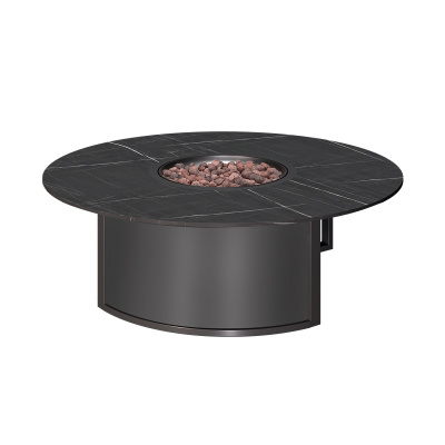 Газовый камин KAMINEX Газовый камин-стол Бромо черный уличный — выбрать подходящую модель для заказа