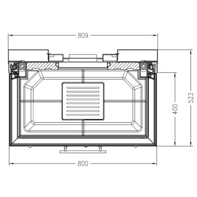 Каминная топка PALAZZETTI Sunny Fire 80 3D