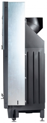 Каминная топка Экокамин ВЕГА 1600B черный шамот подовая