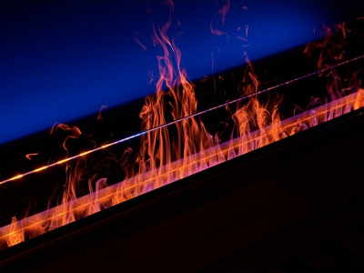  Schönes Feuer 3D FireLine 3000 + Blue Effect Flame
